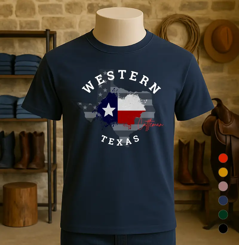 Camiseta Western texas | Camiseta country