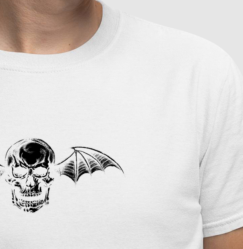 AVENGED SEVENFOLD DEATH BAT WHITE