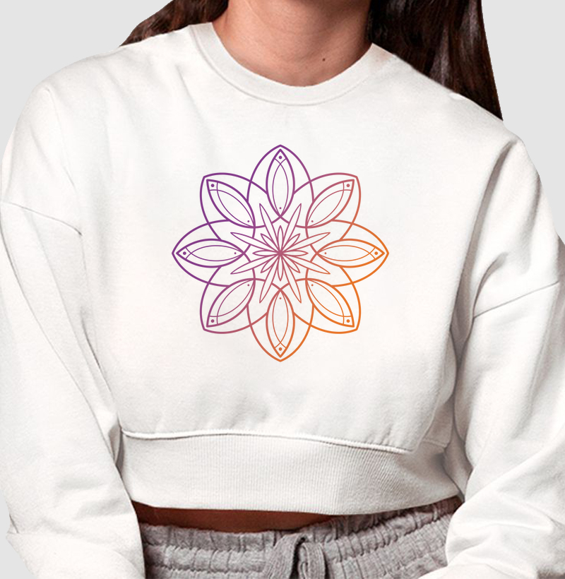 MANDALA FLOR DE JÚPITER COLORIDA