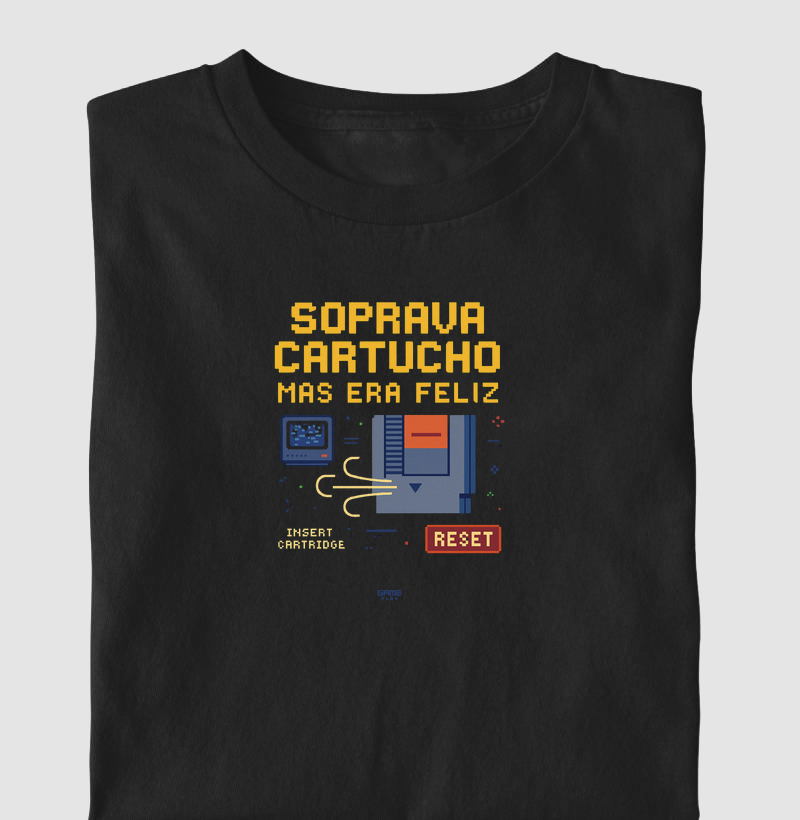 RetroPhrase Soprava Cartucho Mas Era Feliz