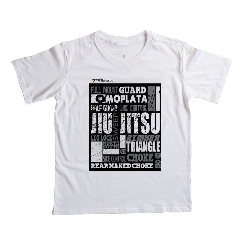 Camisa Estampas Jiu Jitsu 