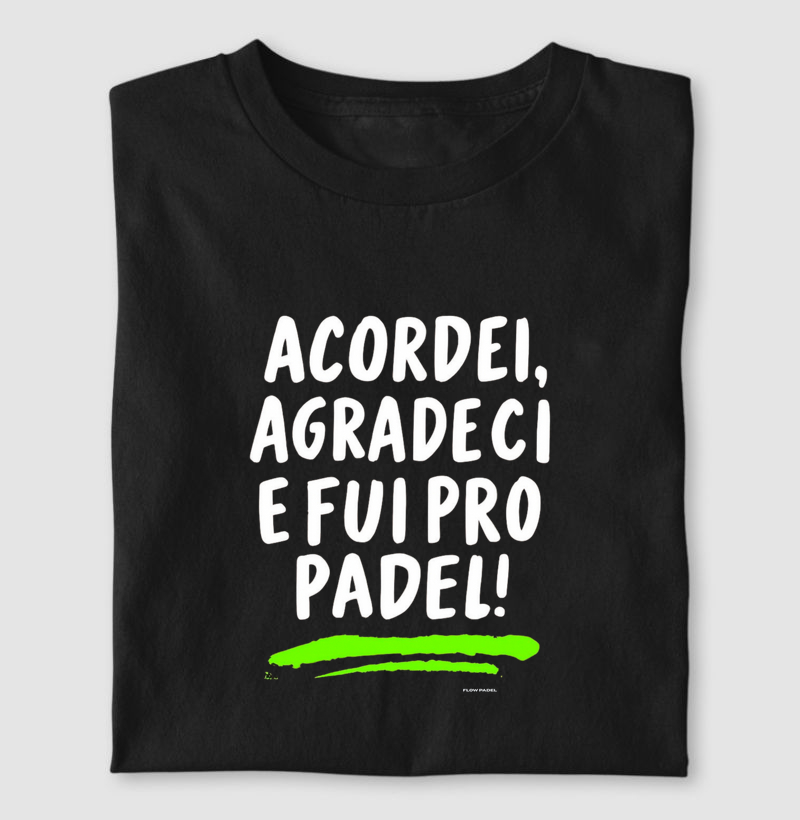 Acordei e Agradeci