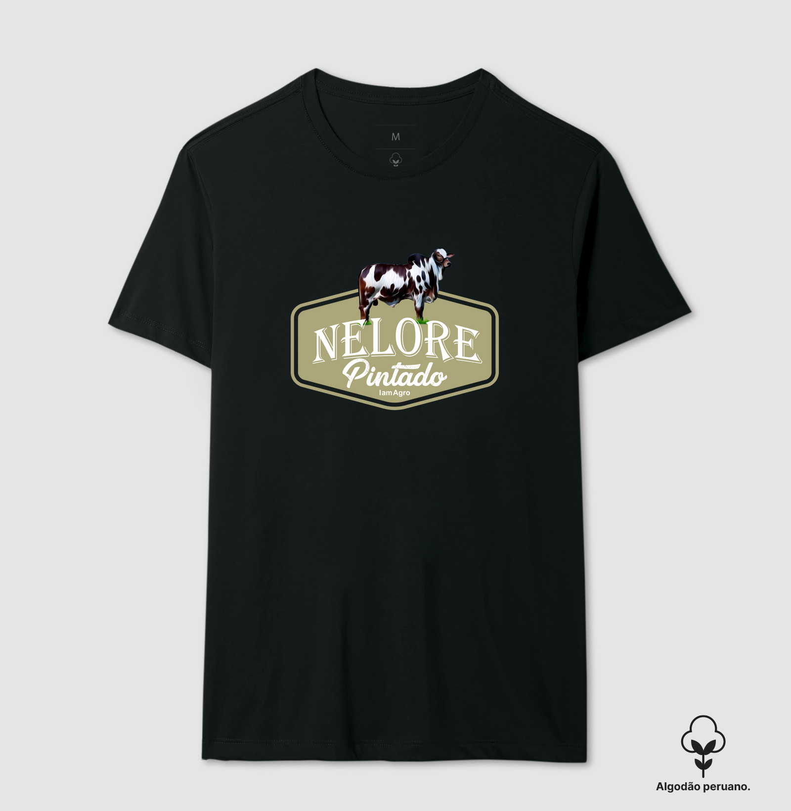 Camiseta Nelore Pintado - Escudo
