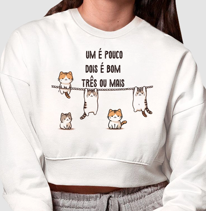 Um é pouco