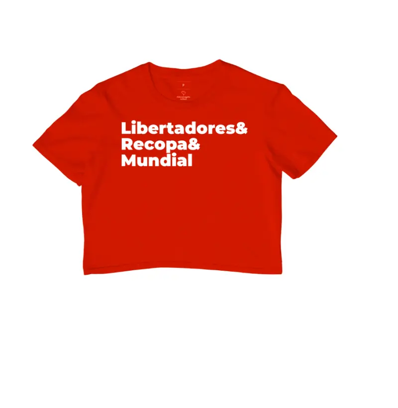 Cropped Libertadores & Recopa & Mundial