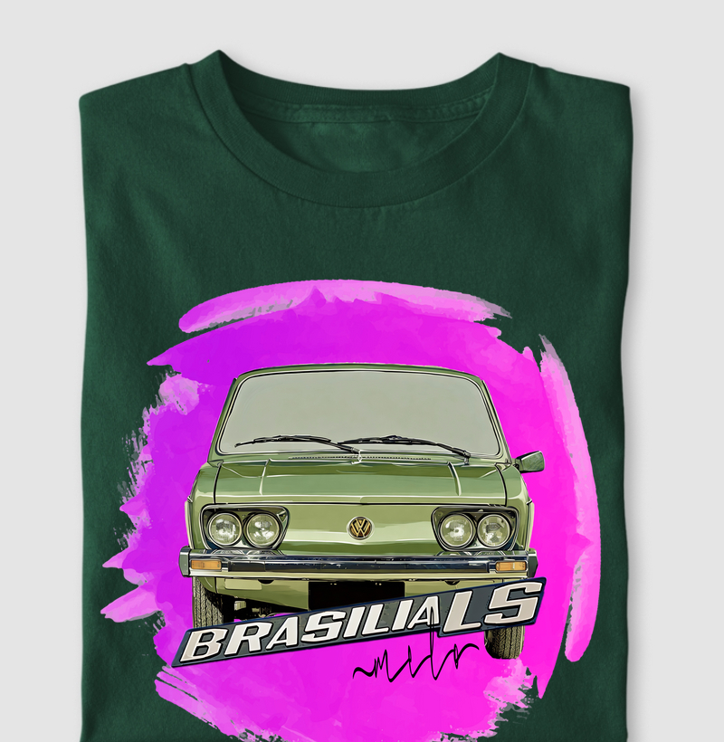 Frontal VW Brasília - Fundo Lilás