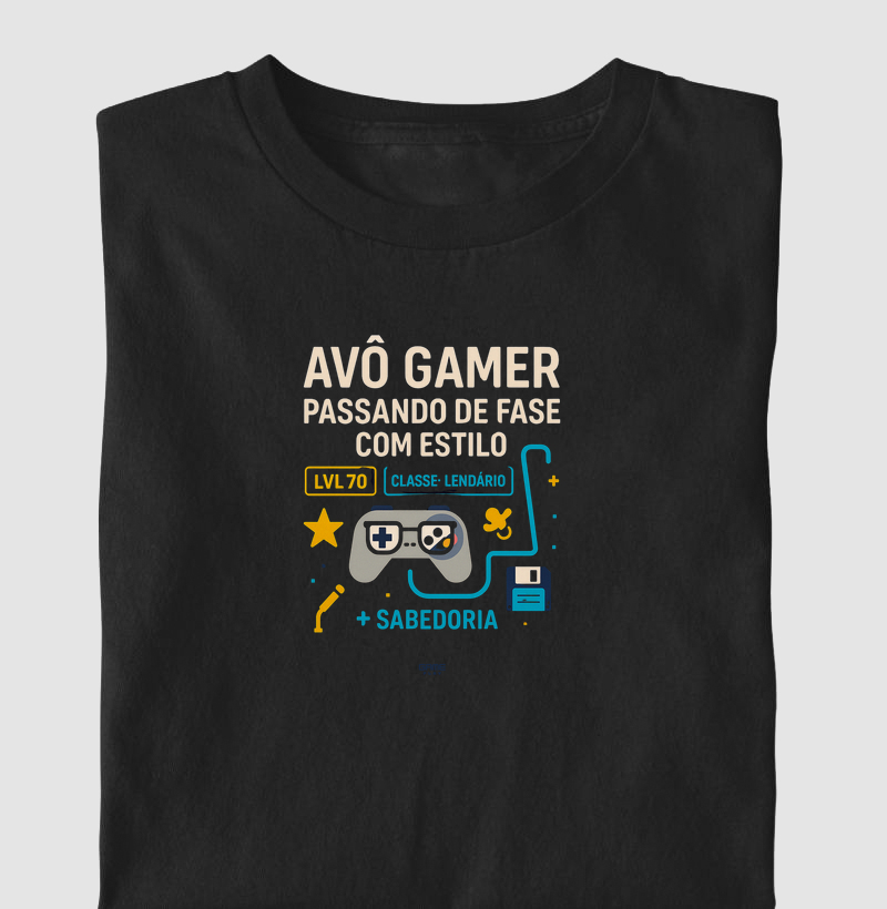 Avô Gamer Passando de Fase Com Estilo 2