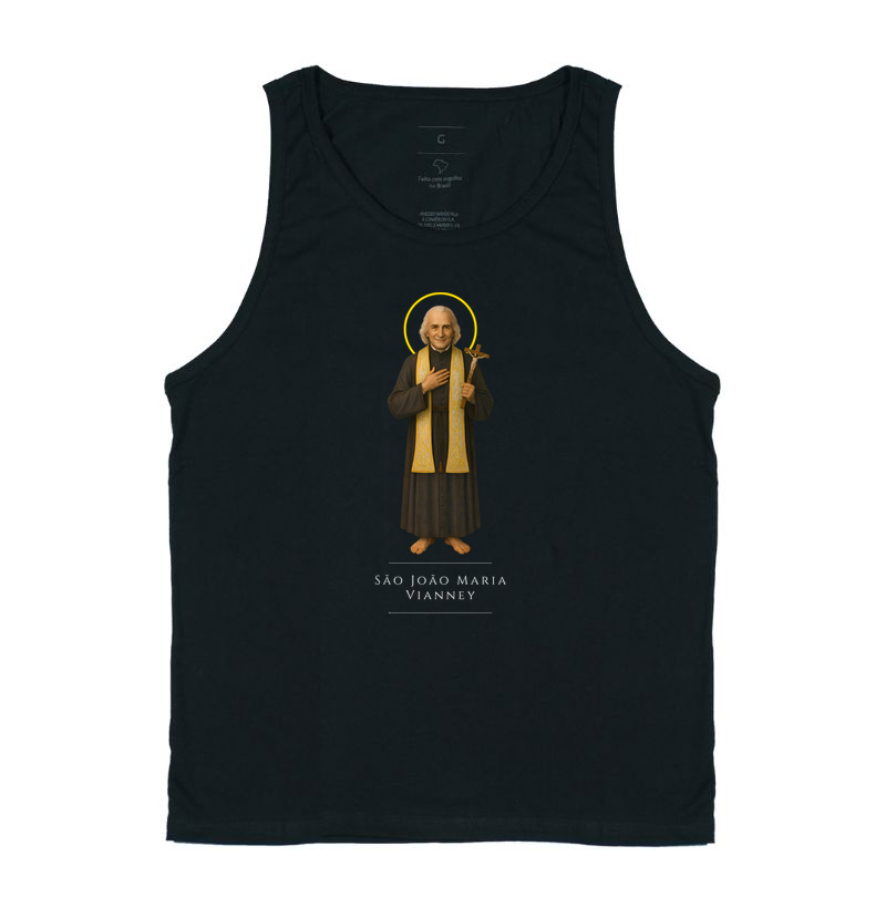 Camiseta Católica — São João Maria Vianney
