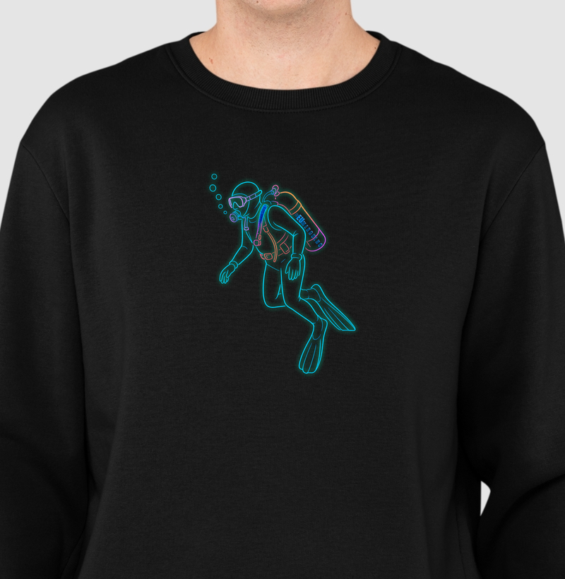 Mergulhador Neon Grande
