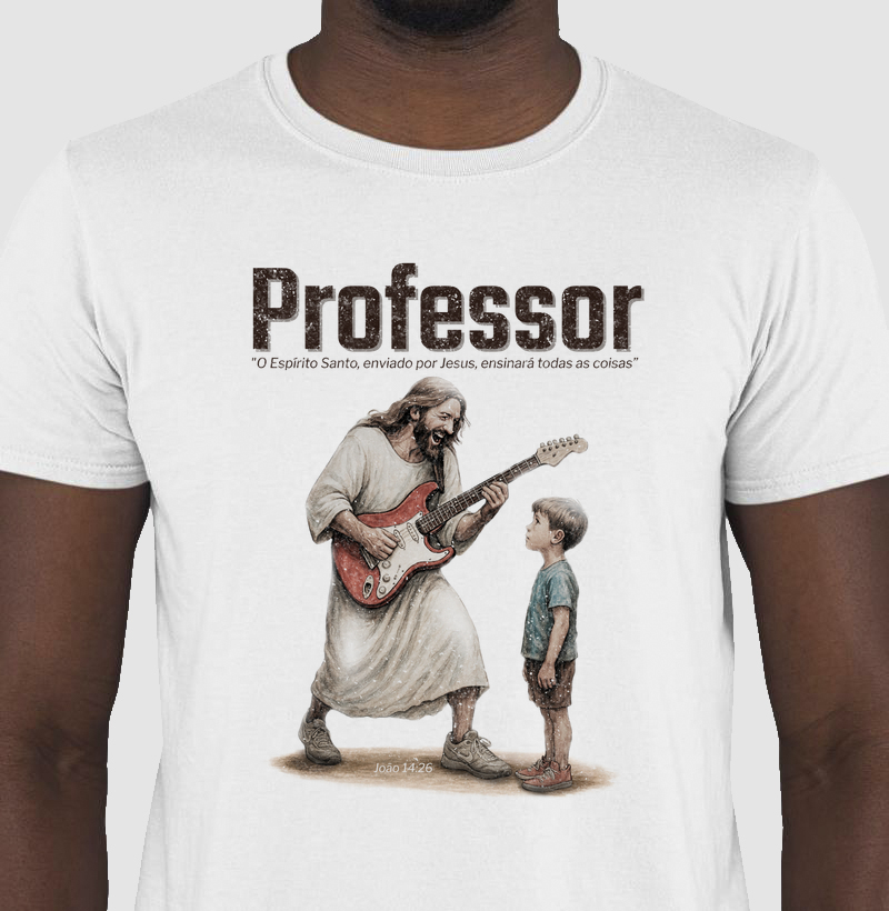 Camiseta  Professor - Guitarra