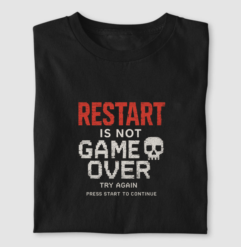 RESTART // Survival Mode Tee – Ed. Hardcore