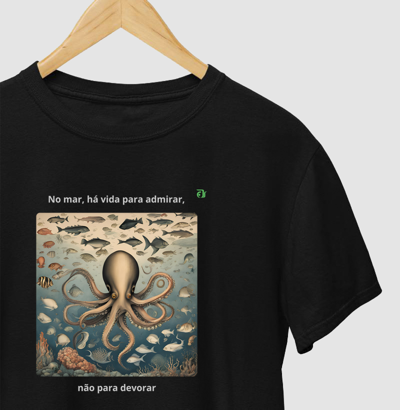 No mar, há vida para admirar, não para devorar