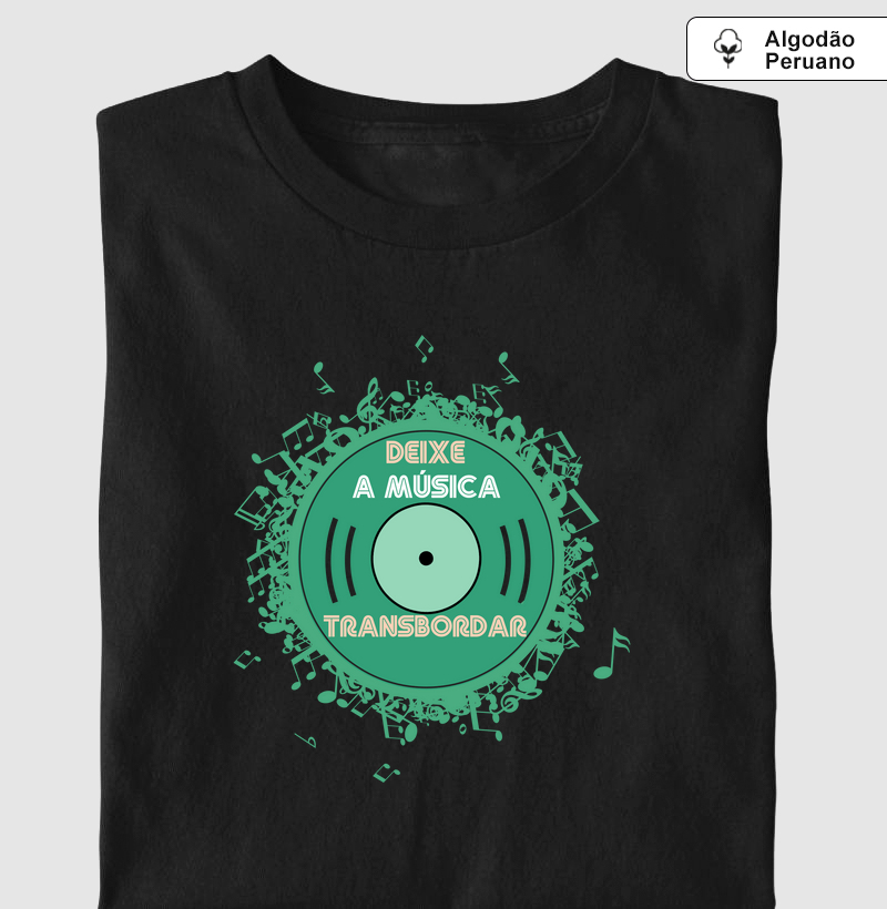 DEIXE A MÚSICA TRANSBORDAR - Verde