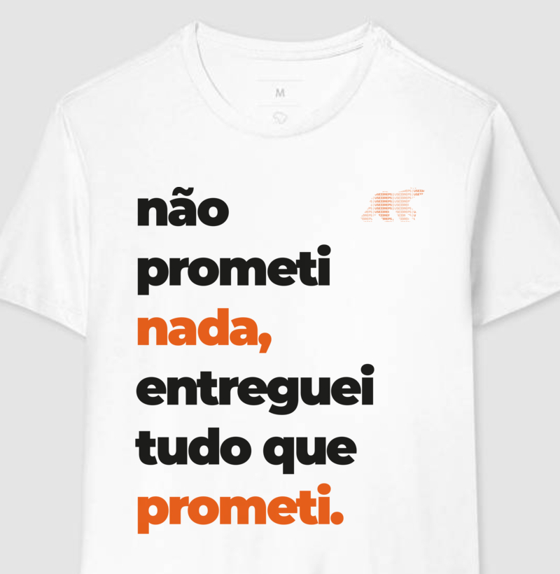 Não prometi nada