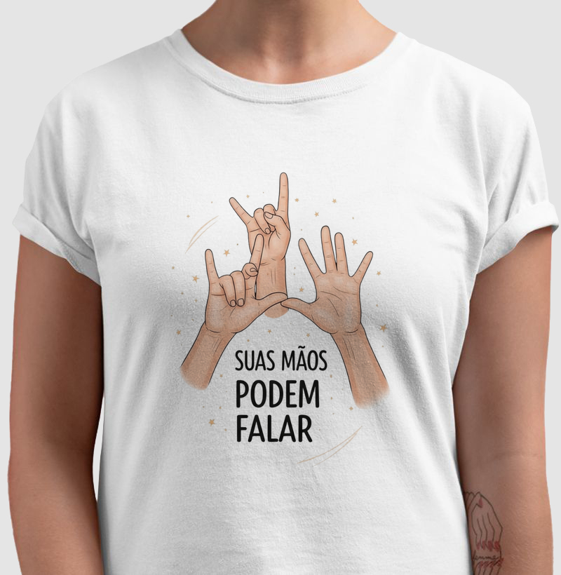 Suas mãos podem falar