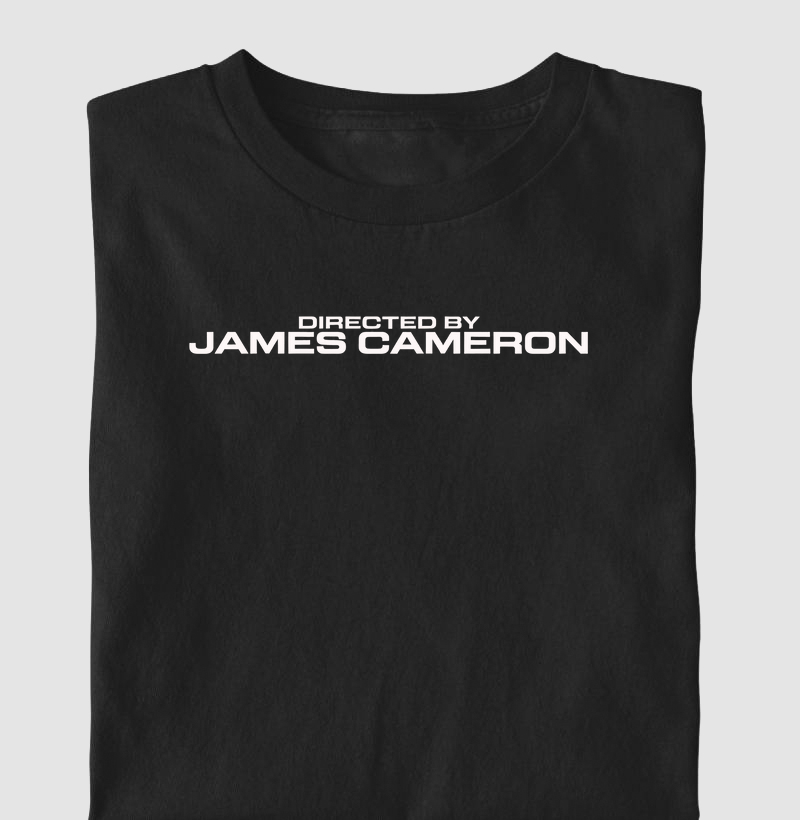 Camiseta Infantil Directed by James Cameron