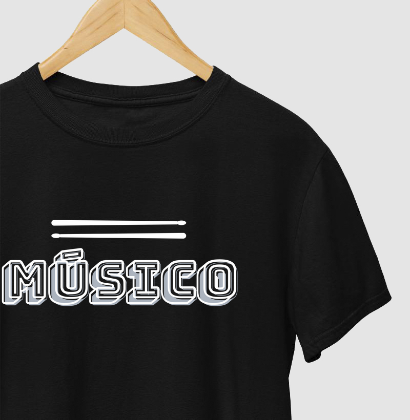 Camiseta Músico Illustration