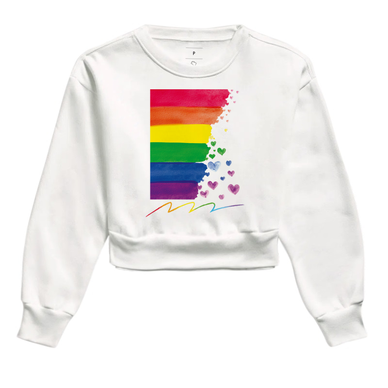 Moletom Cropped - Pride