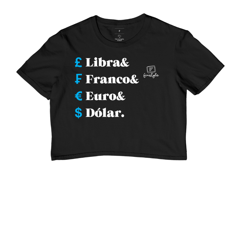 Libra e Franco e Euro e Dólar