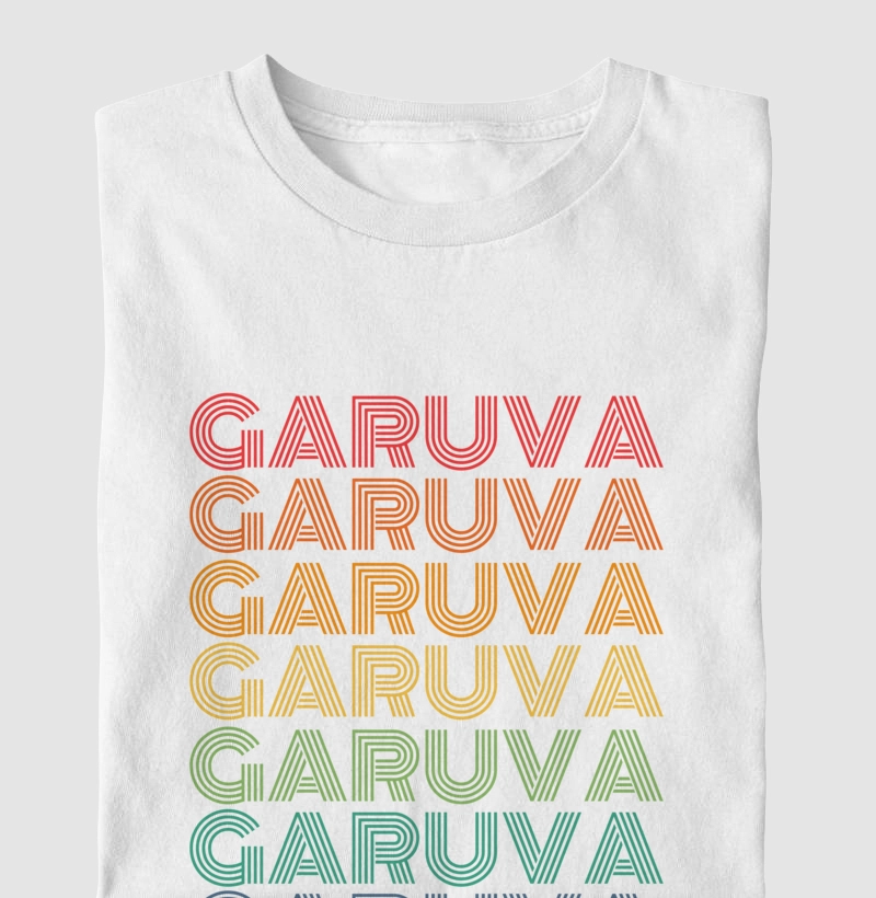 Garuva Letreiro Retrô