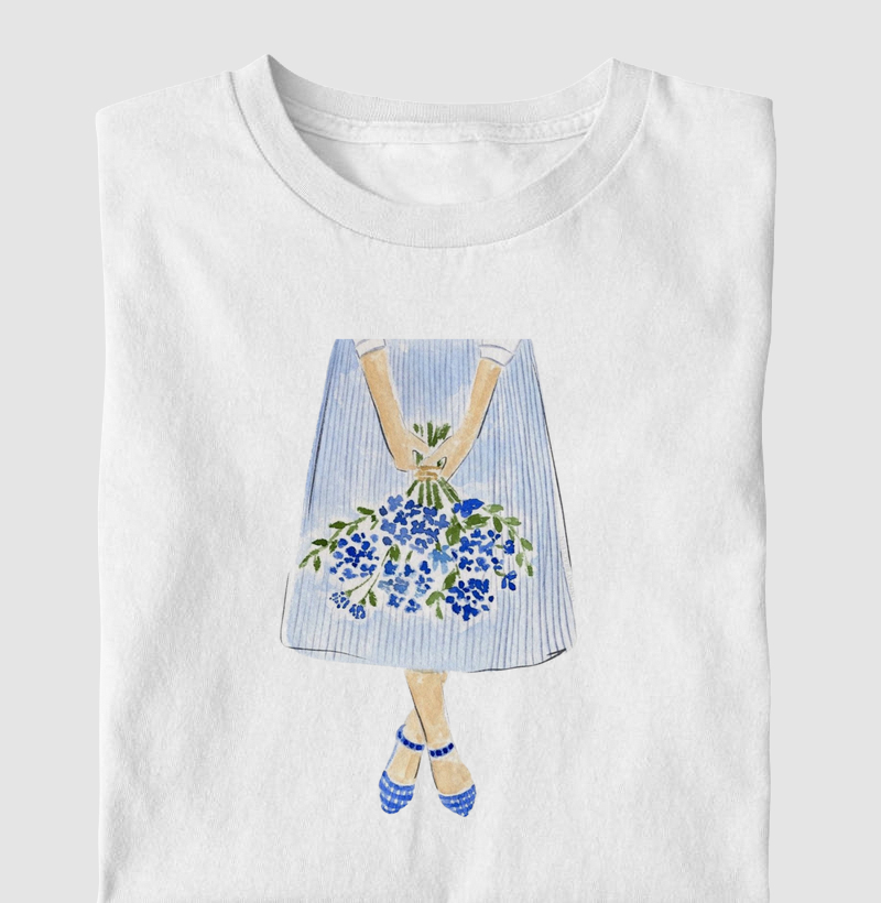 Dress & flowers