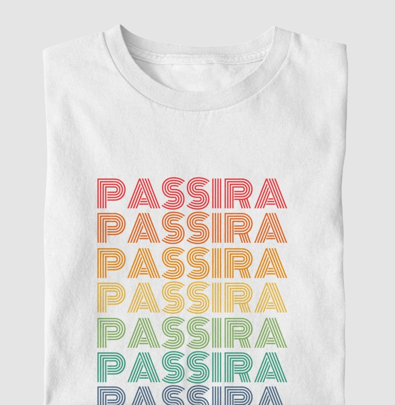 Passira Letreiro Retrô