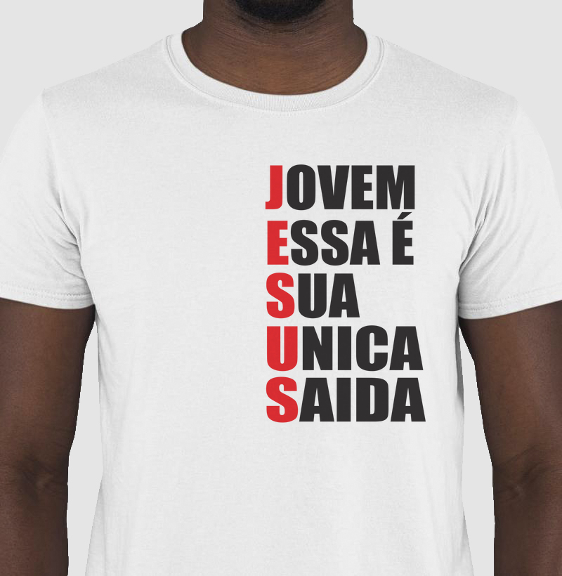 Camiseta Jesus Única Saída