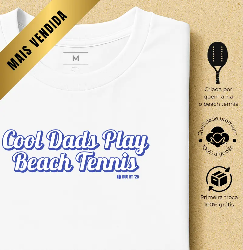 Cool Dads Play Beach Tennis