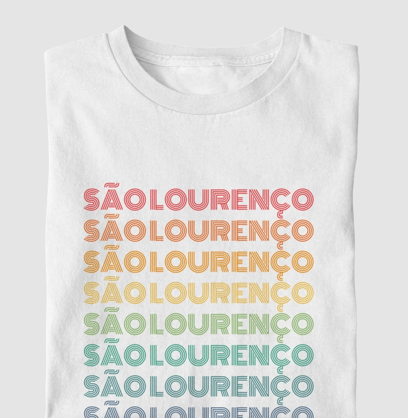 São Lourenço Letreiro Retrô