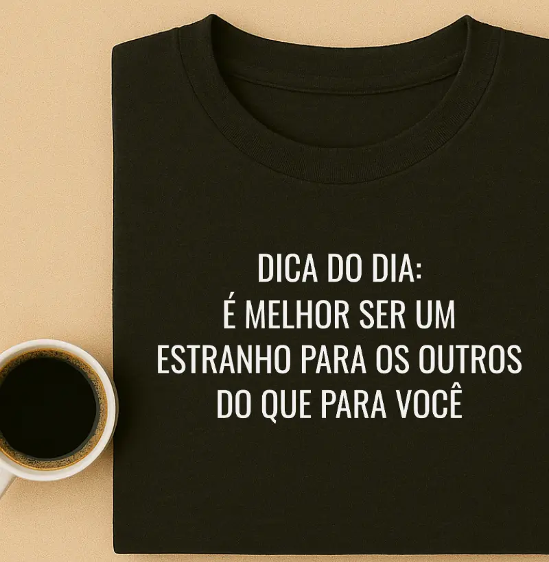 É melhor ser um estranho para os outros do que para você