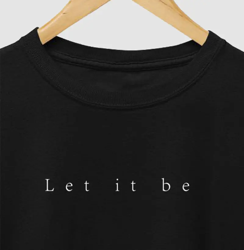 Camiseta - Let it be