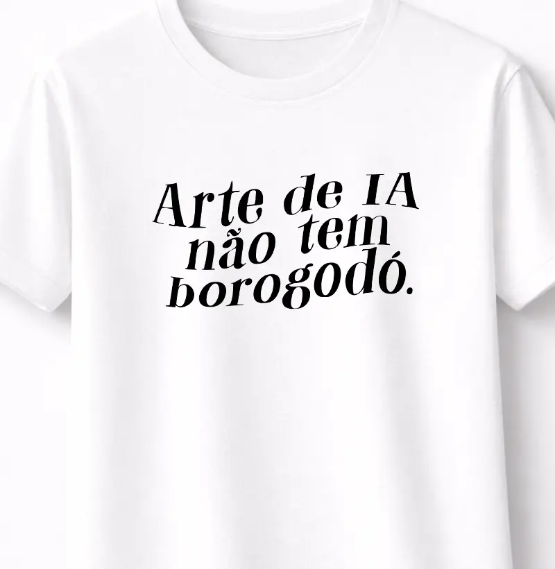 Arte de IA não tem borogodó