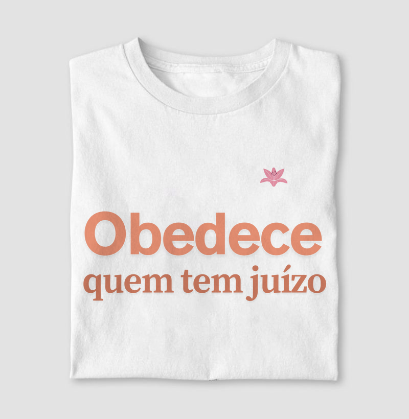 Obedece quem tem juízo