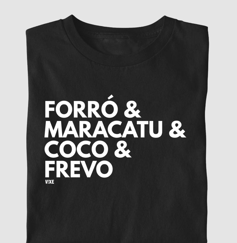Camiseta Ritmos de Pernambuco