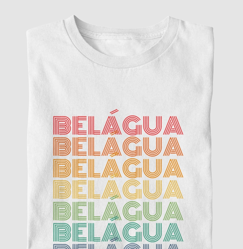 Belágua Letreiro Retrô