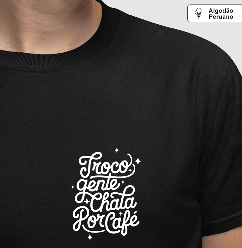 Troco Gente Chata por Café