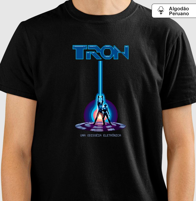 TRON - UMA ODISSÉIA ELETRÔNICA - PIXEL ART