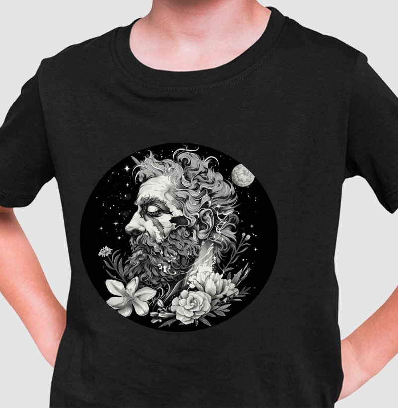 Camiseta Infantil Strange Flowers