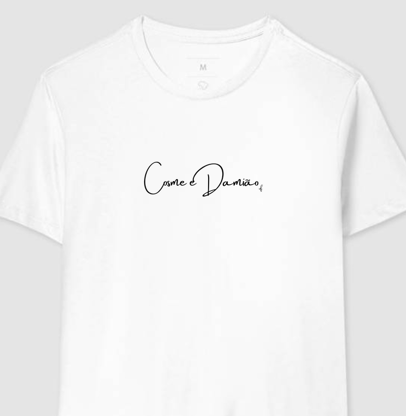 Camiseta Cosmê e damião - T