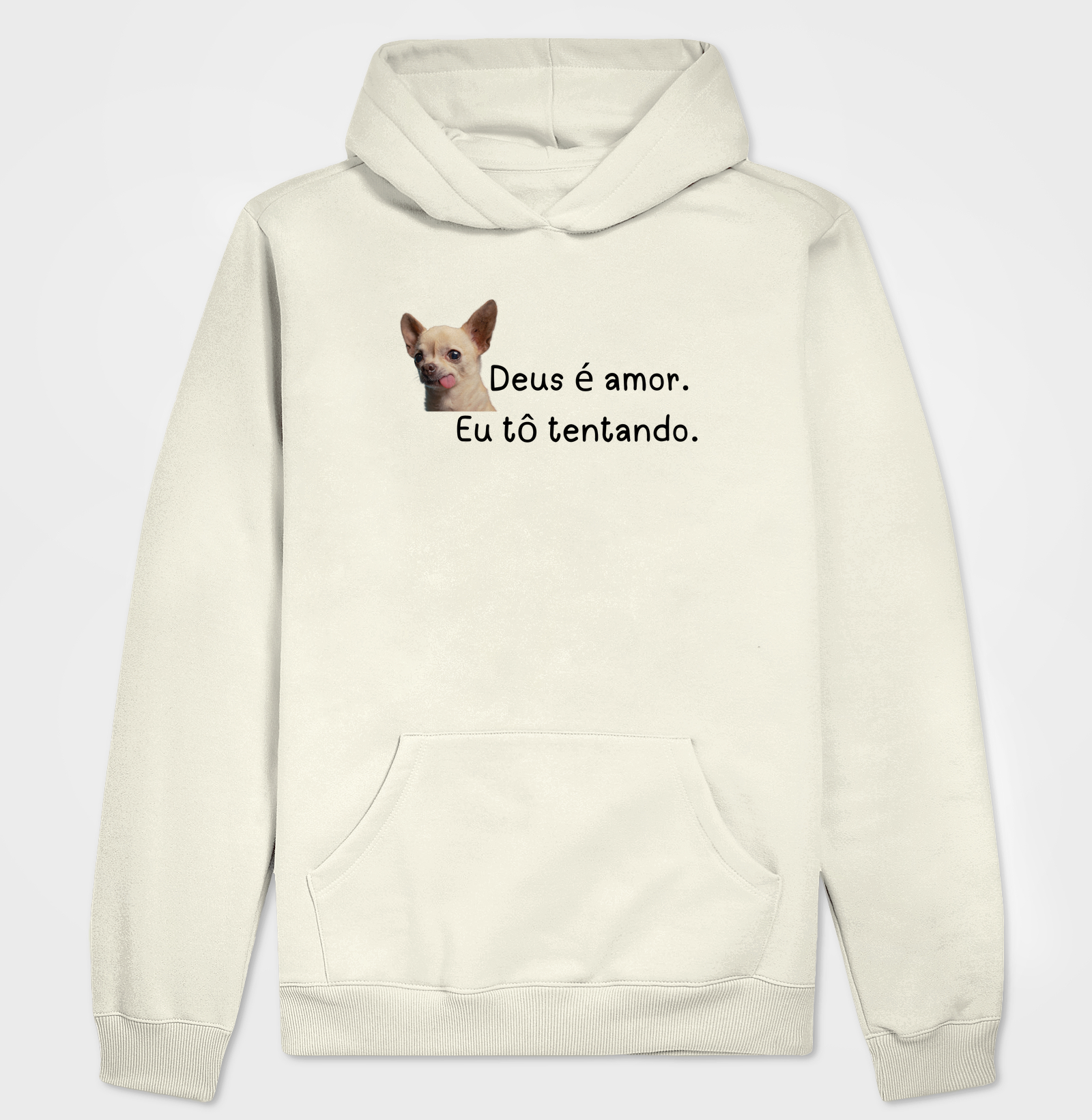 Deus é amor eu tô tentando