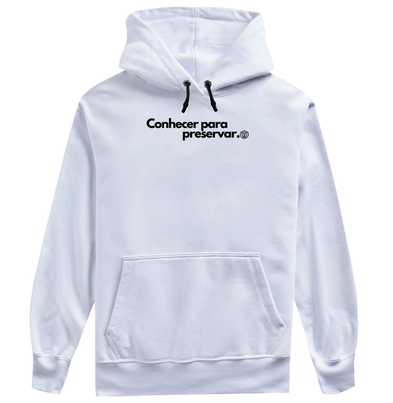 moletom conhecer para preservar