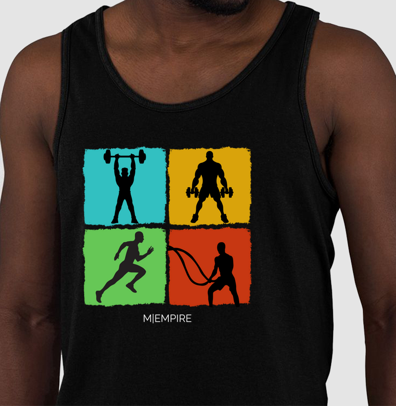 CAMISA REGATA GYM MAN