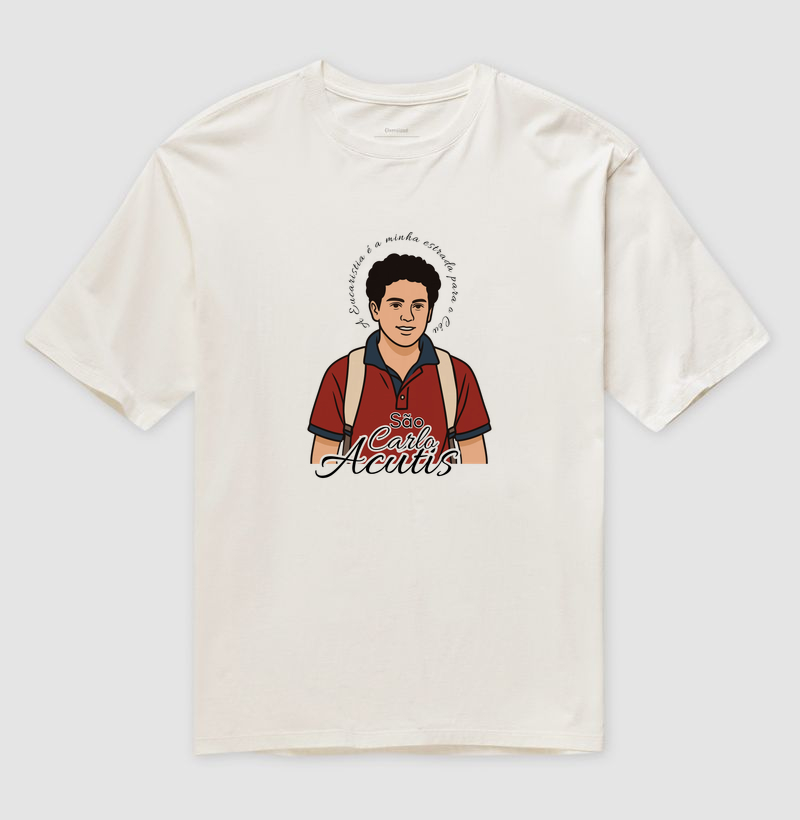 Camiseta São Carlo Acutis 