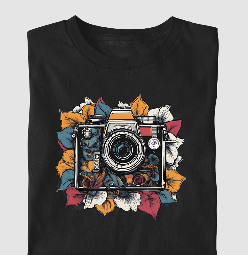 Camisetas / Imagens Criativas / Câmera Natureza