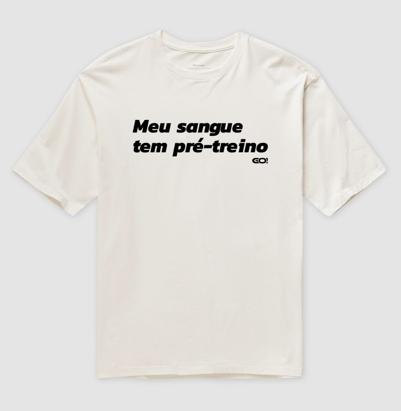 Meu sangue tem pré treino