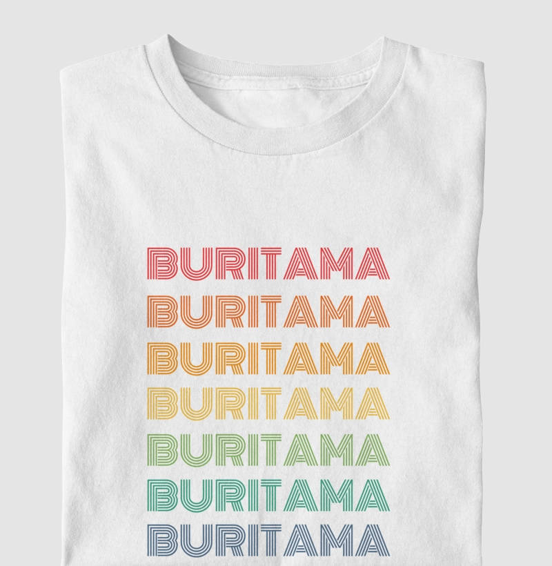 Buritama Letreiro Retrô