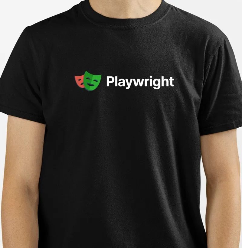 Camiseta Playwright
