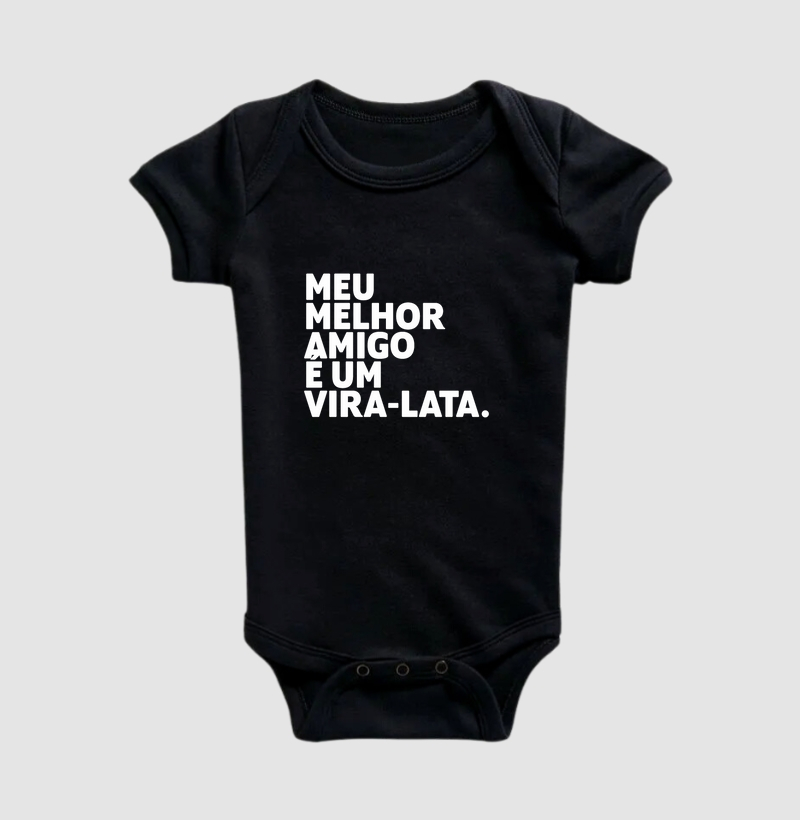 BODY INFANTIL MELHOR AMIGO