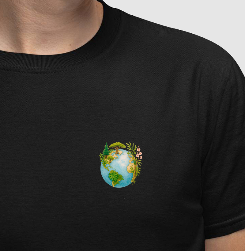 Cultivo pelo mundo - bolso