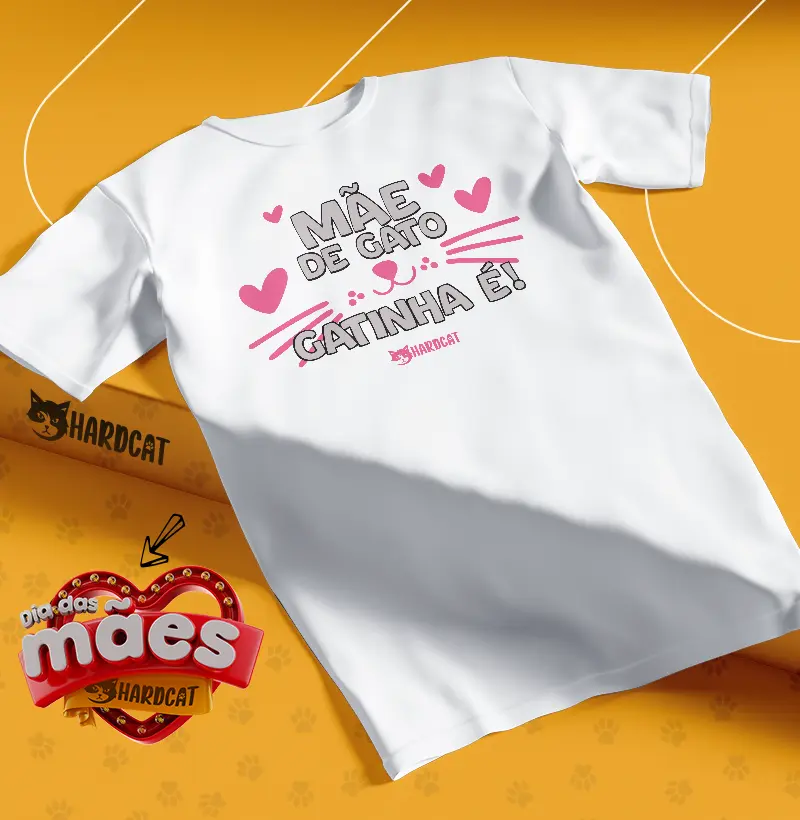 Camiseta Eu tenho uma mãe gata
